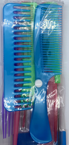 Eden Pastel Assort 10Pc Comb Set