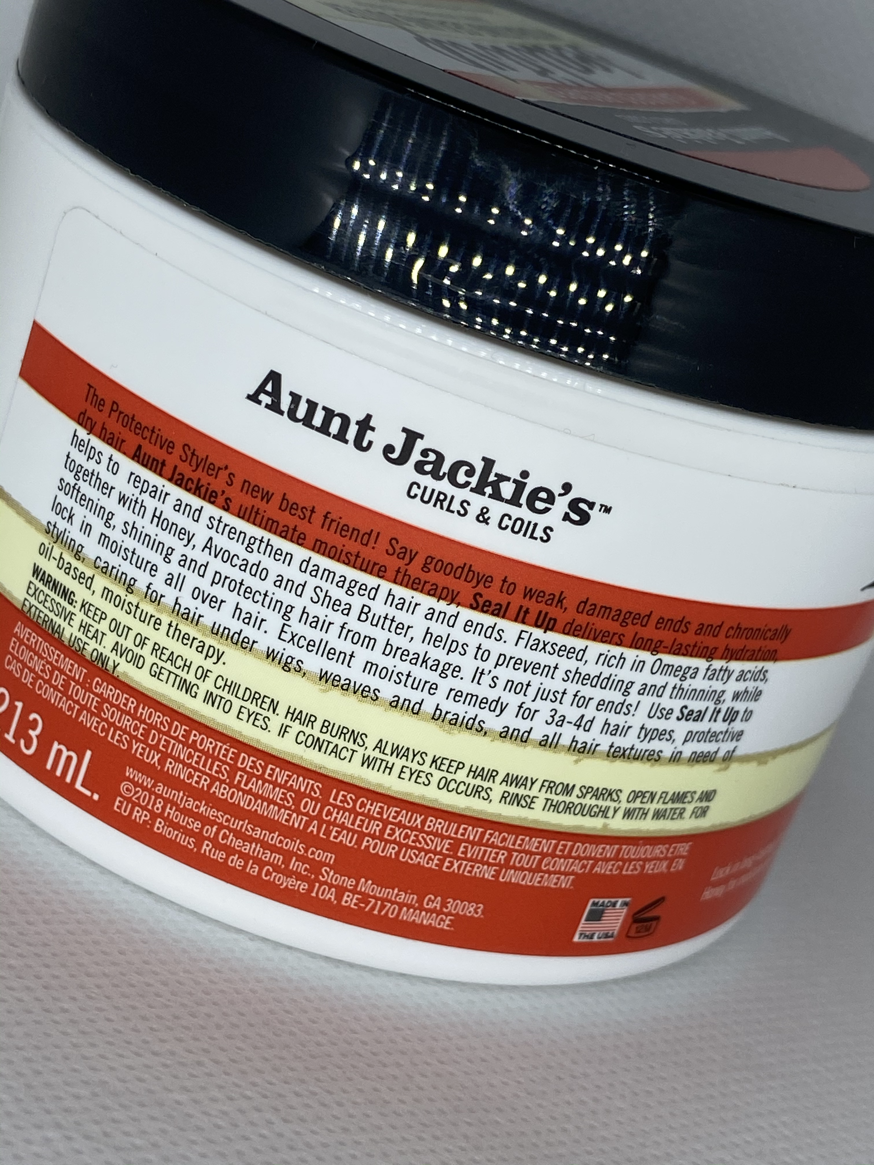 Aunt Jackie's Flaxseed Seal It Up Butter