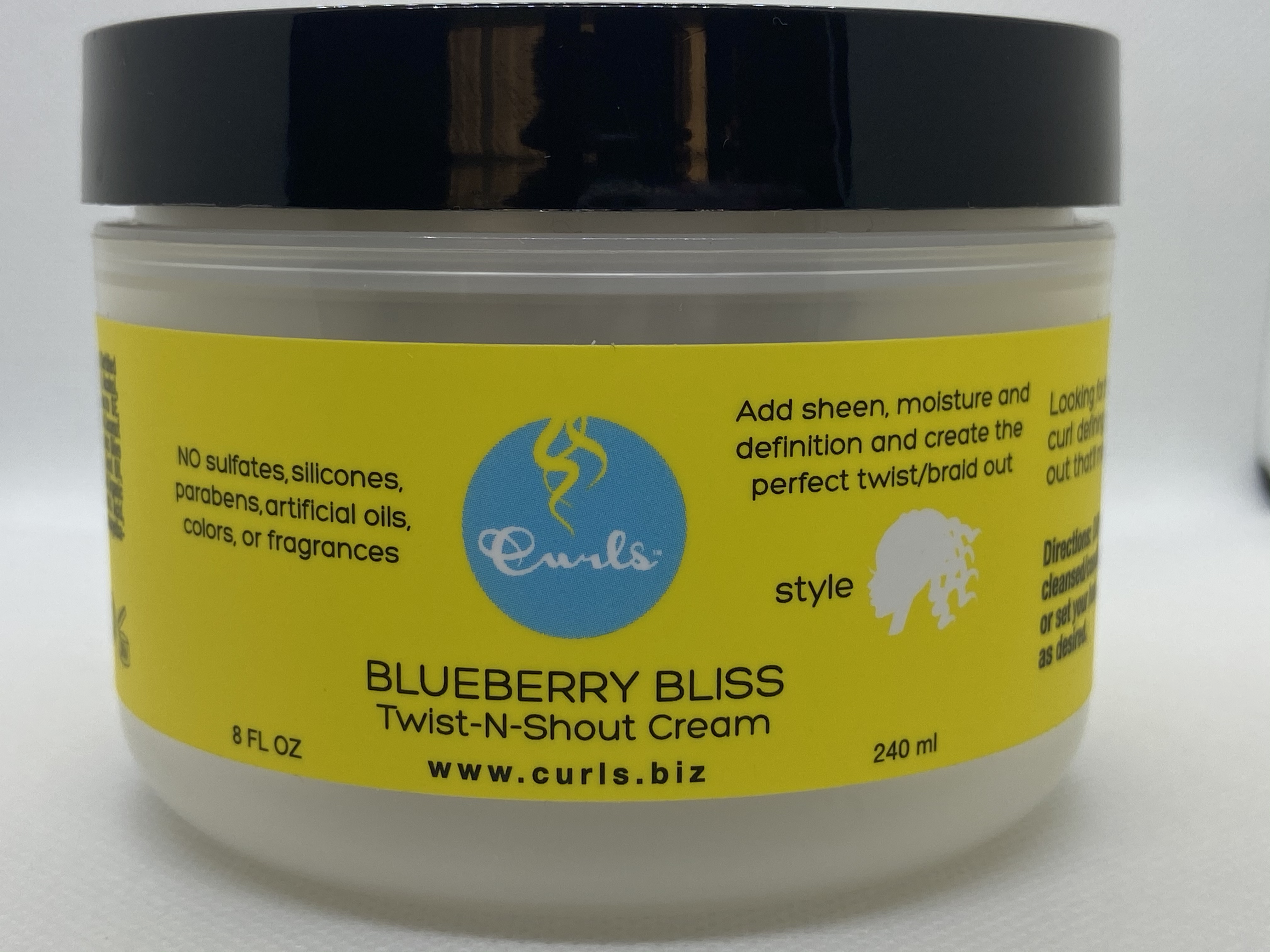 Curls Blueberry Bliss Twist-N-Shout Cream