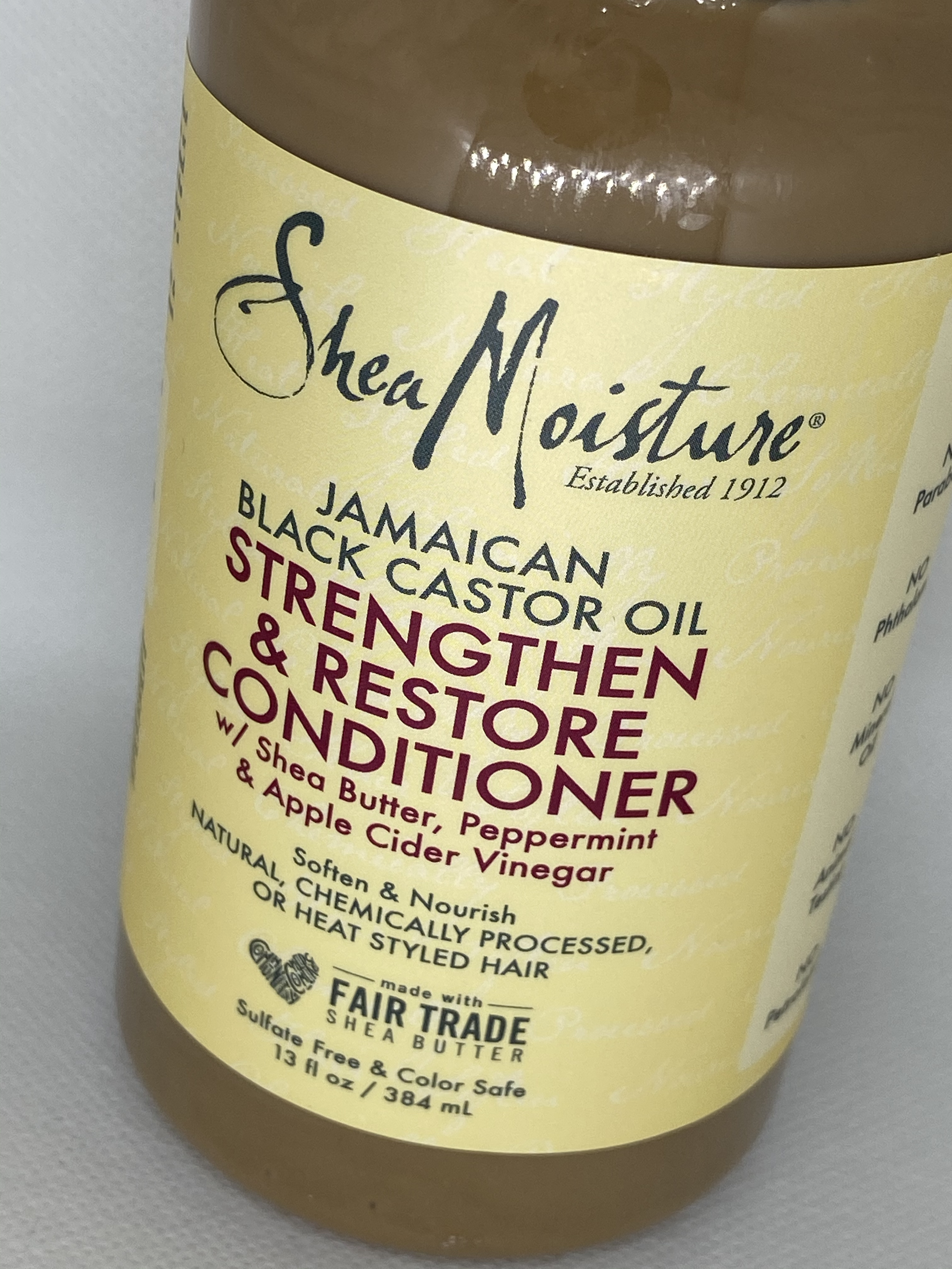 Shea Moisture Jamaican Black Castor Oil Conditioner 13 oz.