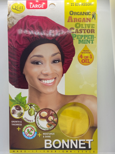 Qfitt Large Organic Bonnet